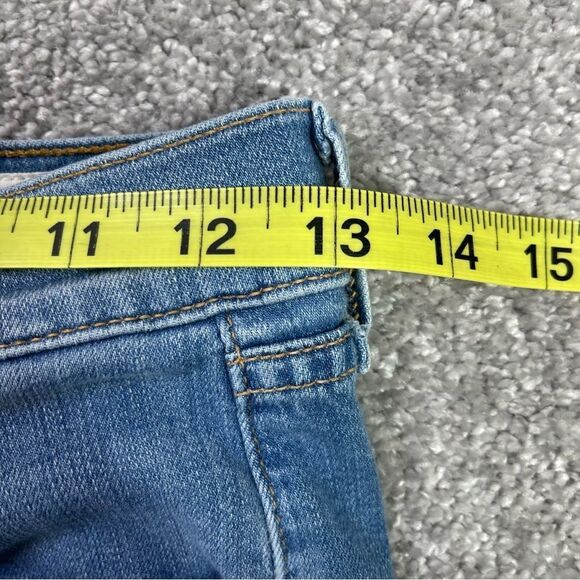 Rag & Bone Capri Jeans Women’s 26 Blue Skinny Low Rise Medium Wash Denim Stretch - Picture 10 of 14